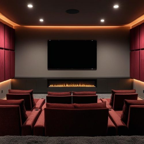 Home Cinema Panels Installation