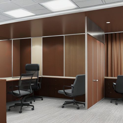 brown-acoustic-work-in-a-office